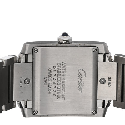 Cartier Stainless Steel 25mm Tank Francaise Quartz Watch 4 of 5