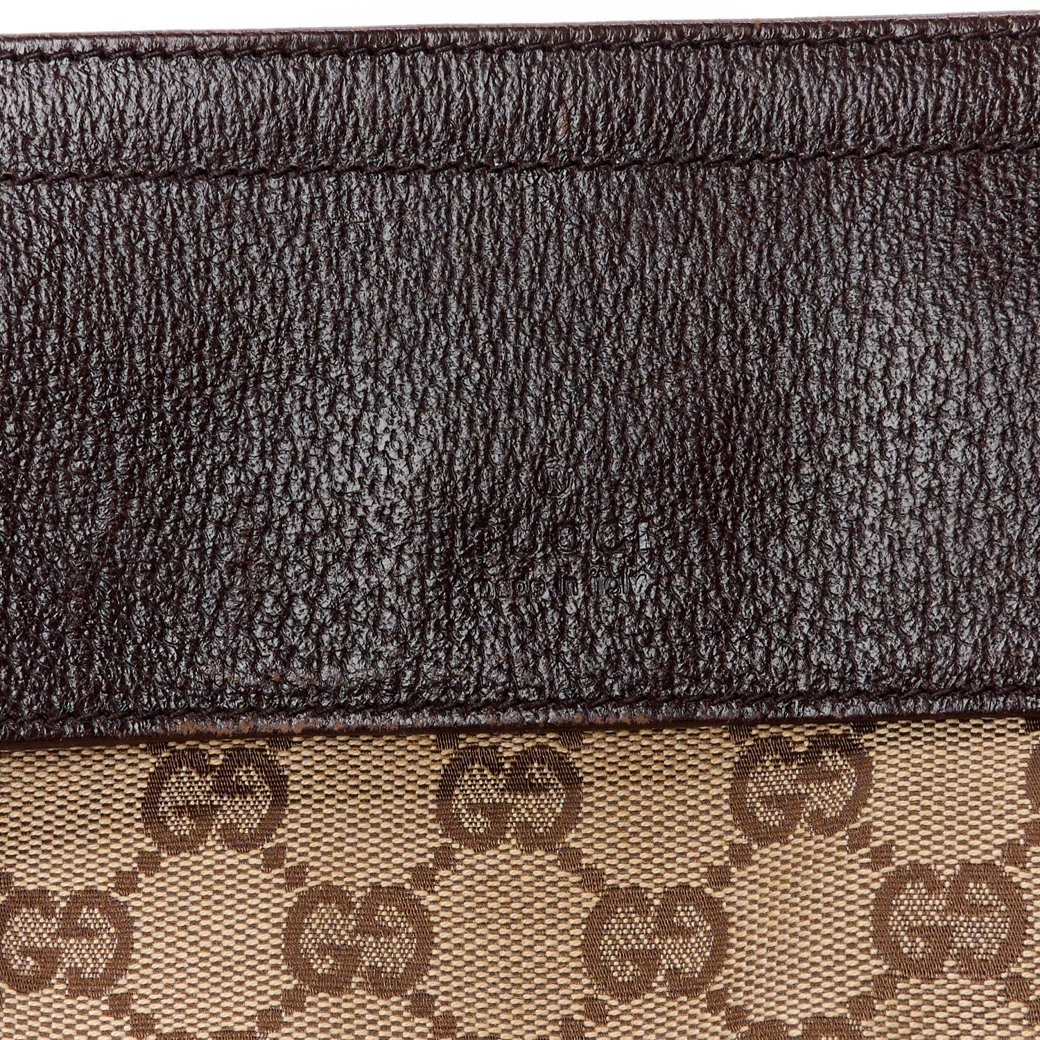 Gucci GG Monogram Web Double Pocket Belt Bag Dark Brown 10 of 14