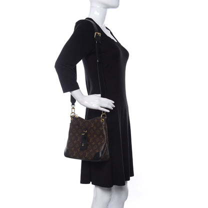 Louis Vuitton Monogram Odeon PM Black 2 of 9