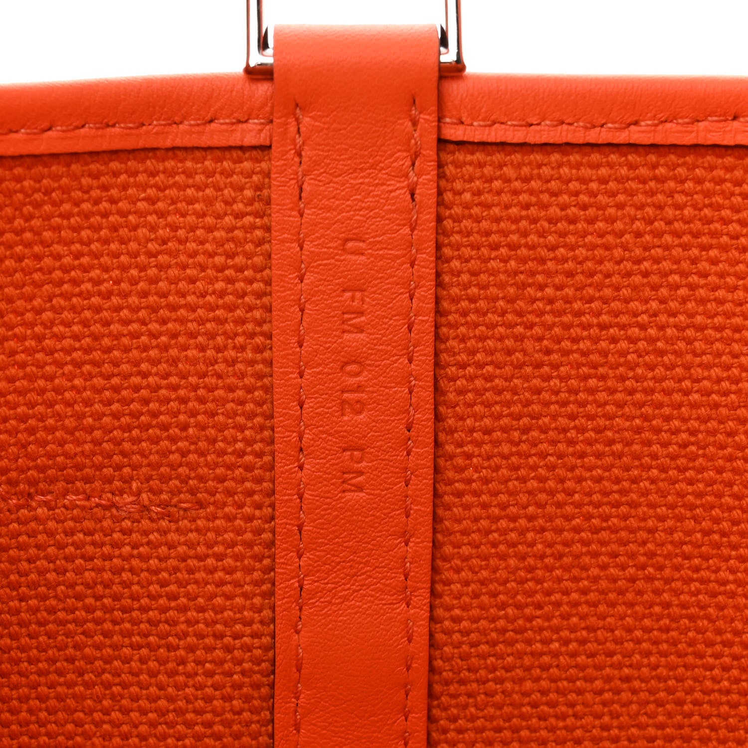 Hermes Toile Goeland Swift Cargo Picotin Lock 18 Orange 7 of 11