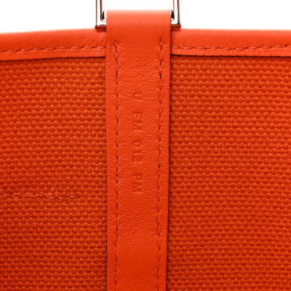 Hermes Toile Goeland Swift Cargo Picotin Lock 18 Orange 7 of 11