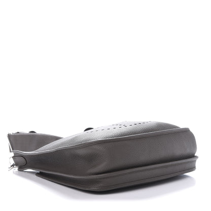 Hermes Taurillon Clemence Evelyne III PM Etain 3 of 13