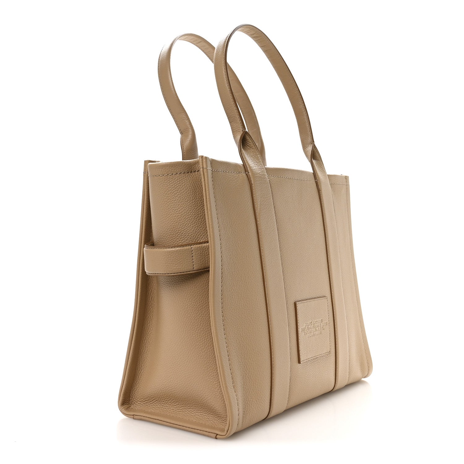 Marc Jacobs Grained Calfskin Large The Tote Bag Camel 3 of 12