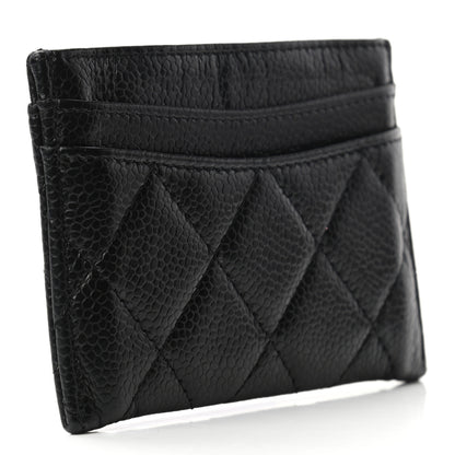 Chanel Caviar Quilted Card Holder Black 3 of 8