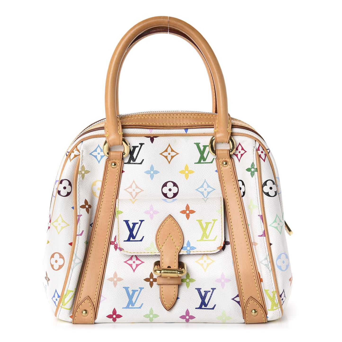 Monogram Multicolor Priscilla White