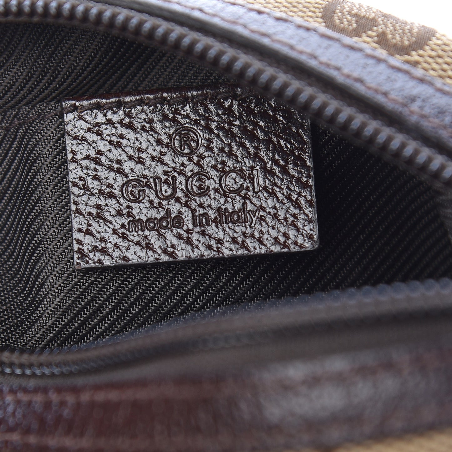 Monogram Small Cosmetic Case Dark Brown