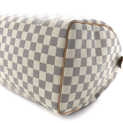 Louis Vuitton Damier Azur Speedy 30 11 of 12