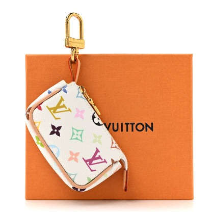 Louis Vuitton LV x TM Monogram Multicolor Micro Pochette White 5 of 5