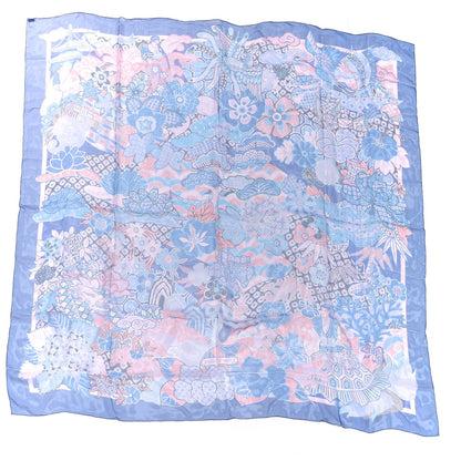 Hermes Silk Mousseline Urashima Taro Shawl 140 1 of 5