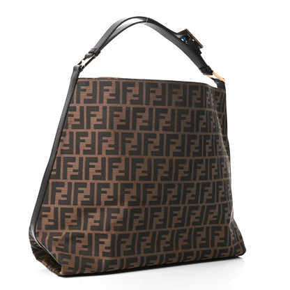 Fendi Zucca Large Hobo Tobacco 3 of 9