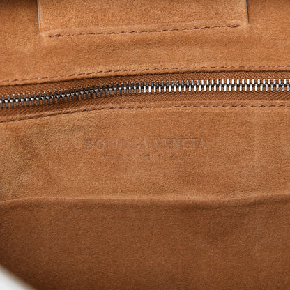 Bottega Veneta French Calfskin Maxi Intrecciato Small Arco Bianco 8 of 9