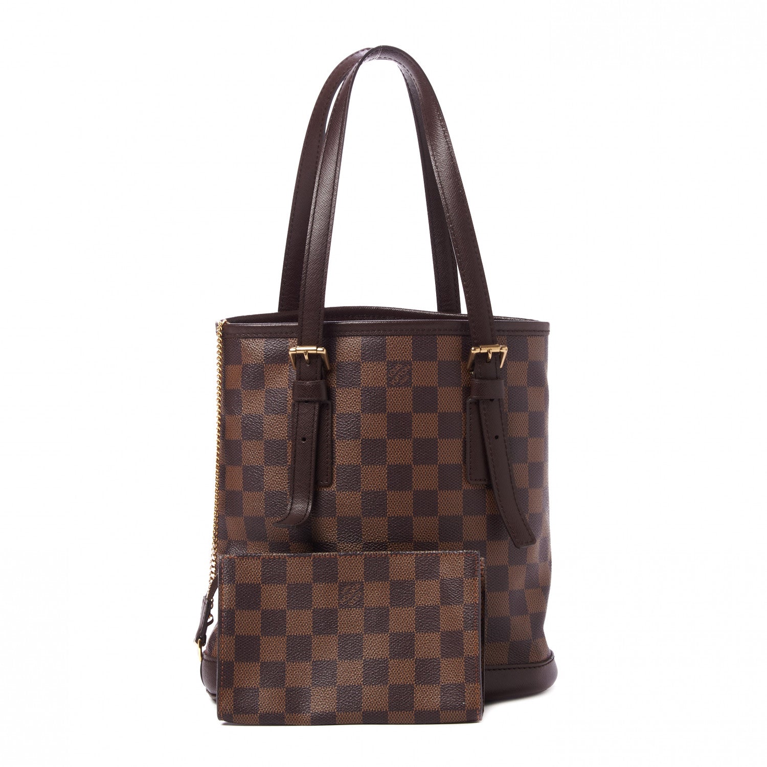 Louis Vuitton Damier Ebene Marais Bucket 23 1 of 9