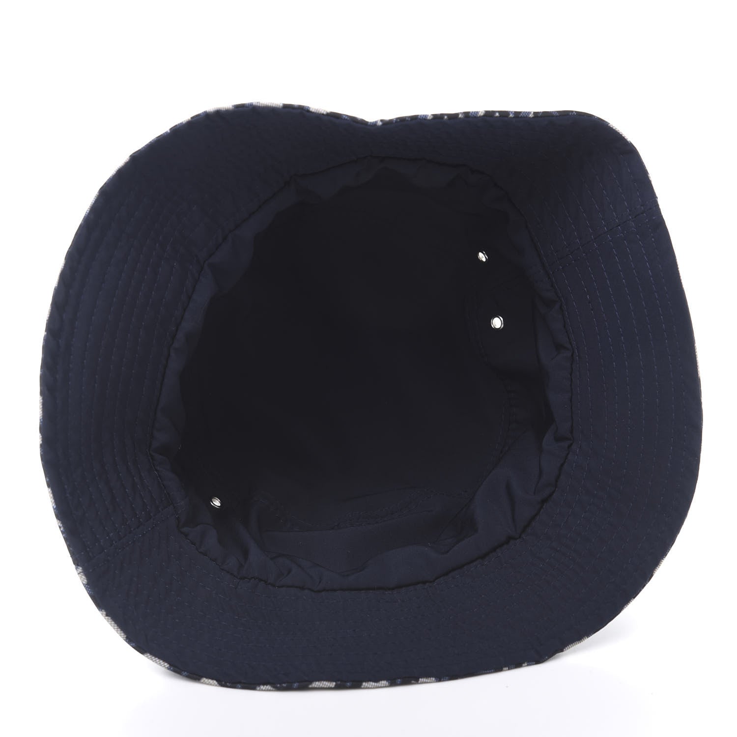 Christian Dior Oblique Reversible Teddy-D Brim Bucket Hat 56 Blue 6 of 7