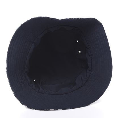 Christian Dior Oblique Reversible Teddy-D Brim Bucket Hat 56 Blue 6 of 7