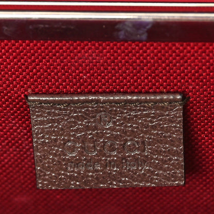 Gucci GG Supreme Monogram Globe-Trotter Beauty Case Brown 6 of 9