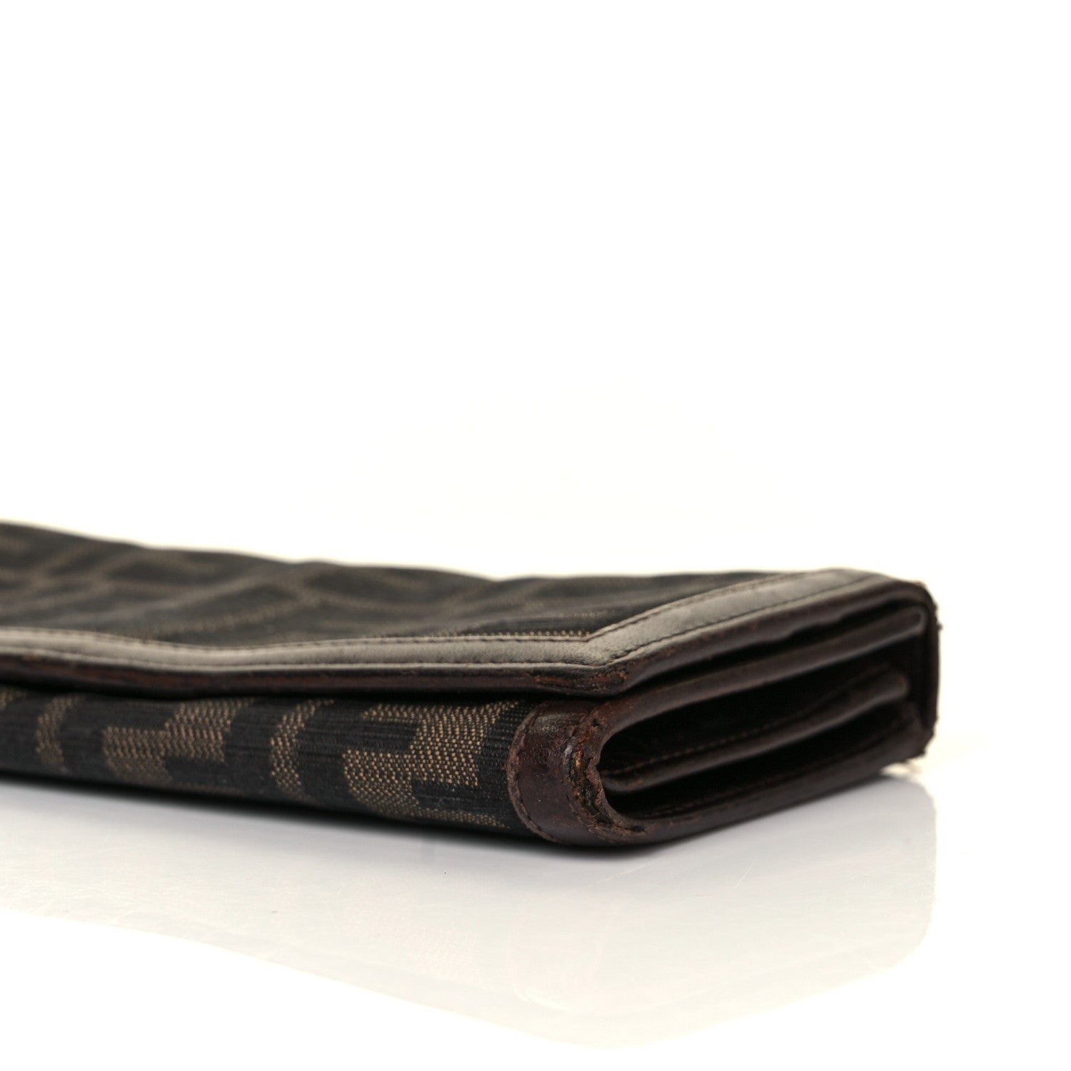 Fendi Zucca Continental Wallet Tobacco 8 of 10