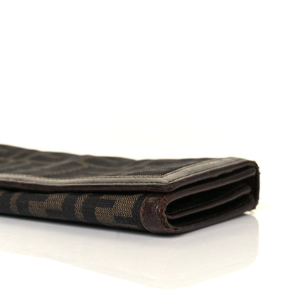Fendi Zucca Continental Wallet Tobacco 8 of 10