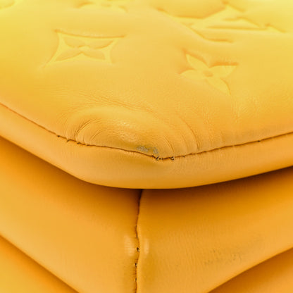 Louis Vuitton Lambskin Embossed Monogram Coussin PM Sunflower 12 of 12