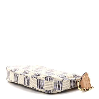 Louis Vuitton Damier Azur Mini Pochette Accessories 9 of 12