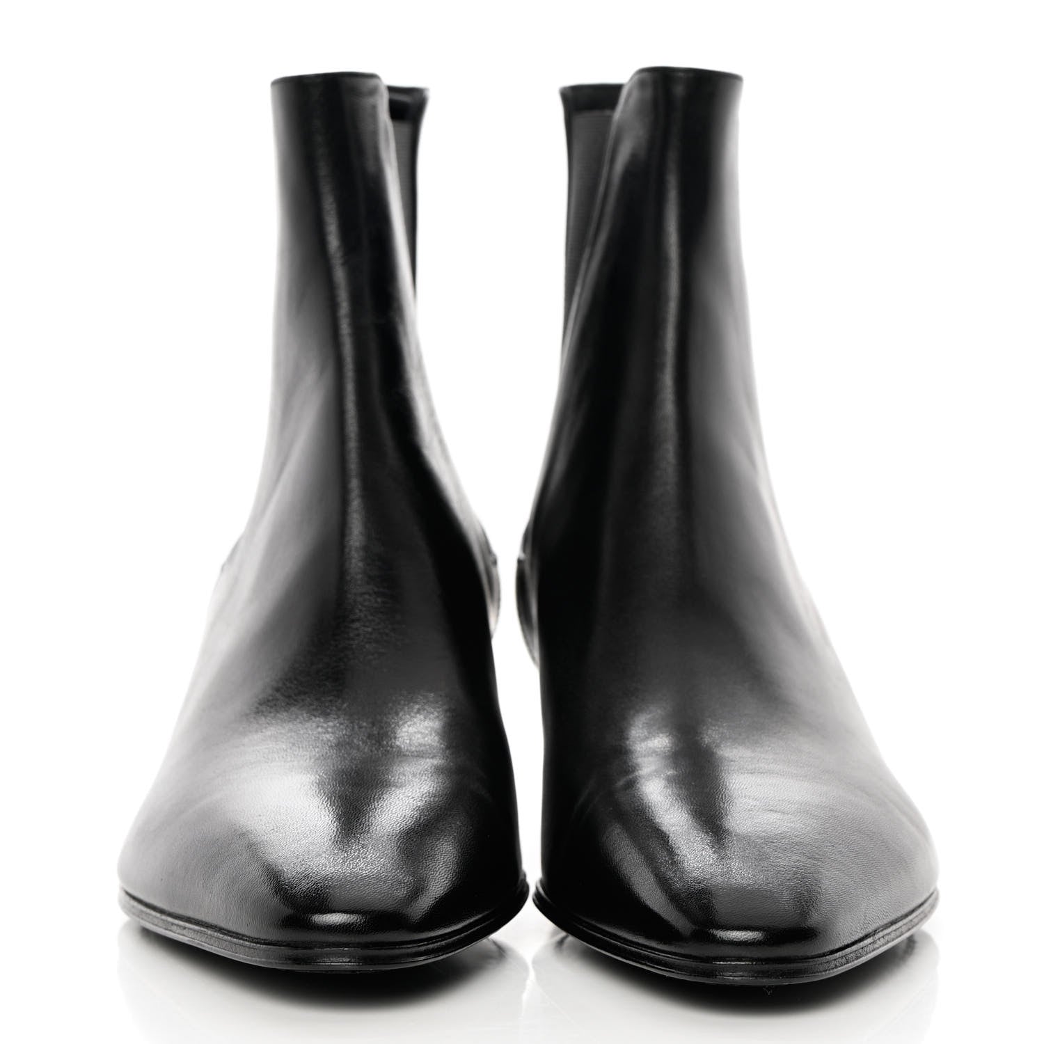 Saint Laurent Nappa Chelsea Boots 40 Black 2 of 8