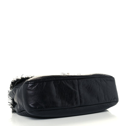 Chanel Lambskin Tweedy Flap Black 4 of 11