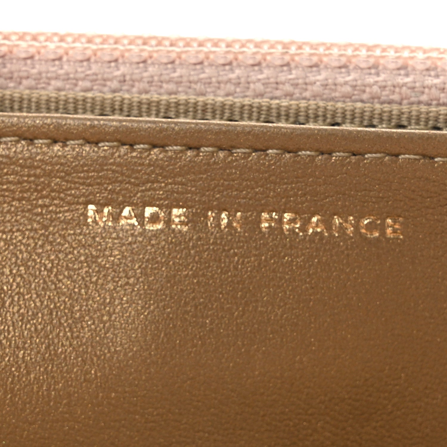 Chanel Lambskin Quilted CC Pearl Crush Wallet on Chain WOC Light Pink 7 of 15