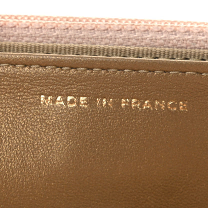 Chanel Lambskin Quilted CC Pearl Crush Wallet on Chain WOC Light Pink 7 of 15