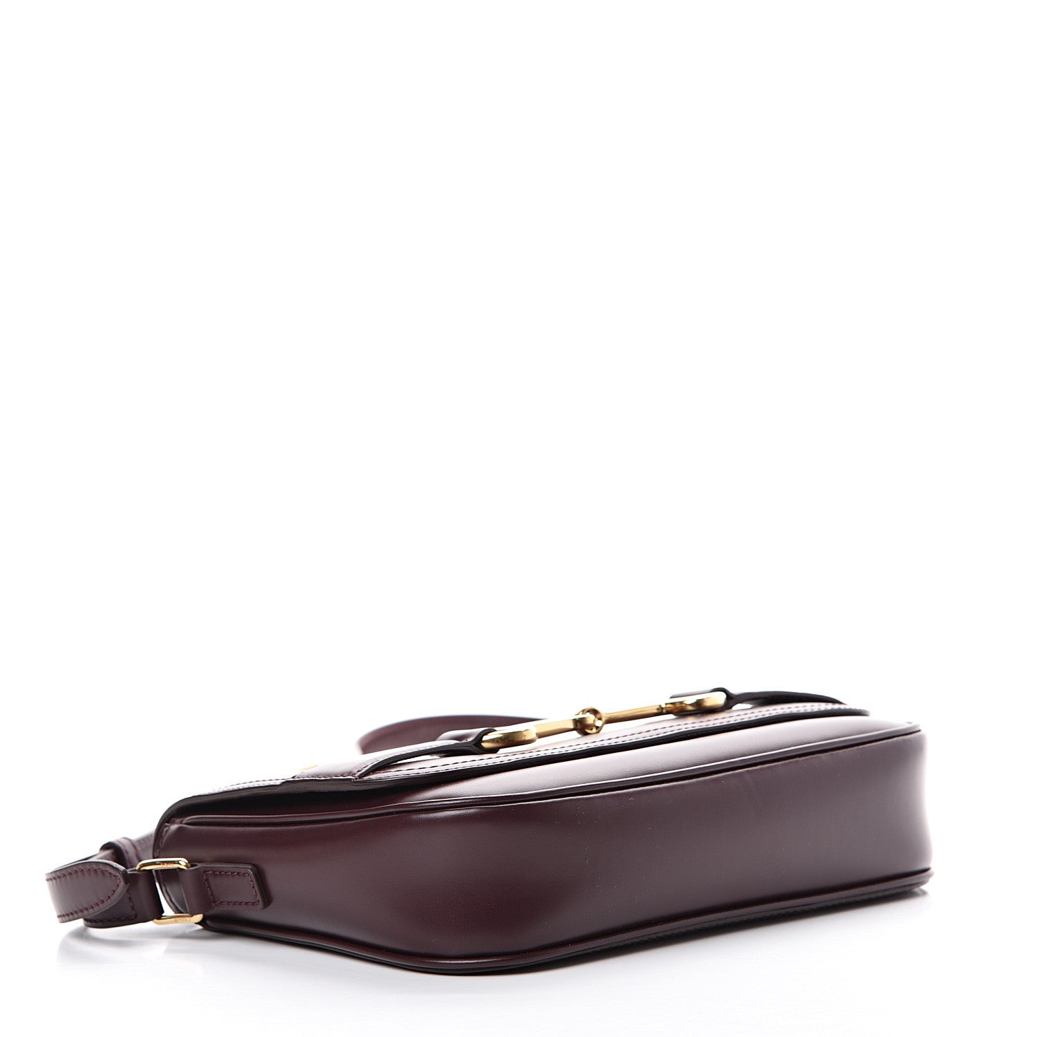 Celine Satinated Calfskin Medium Crecy Bag Burgundy 3 of 10