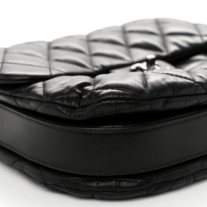 Chanel Lambskin Quilted Large Chanel 3 Flap Black 8 of 10