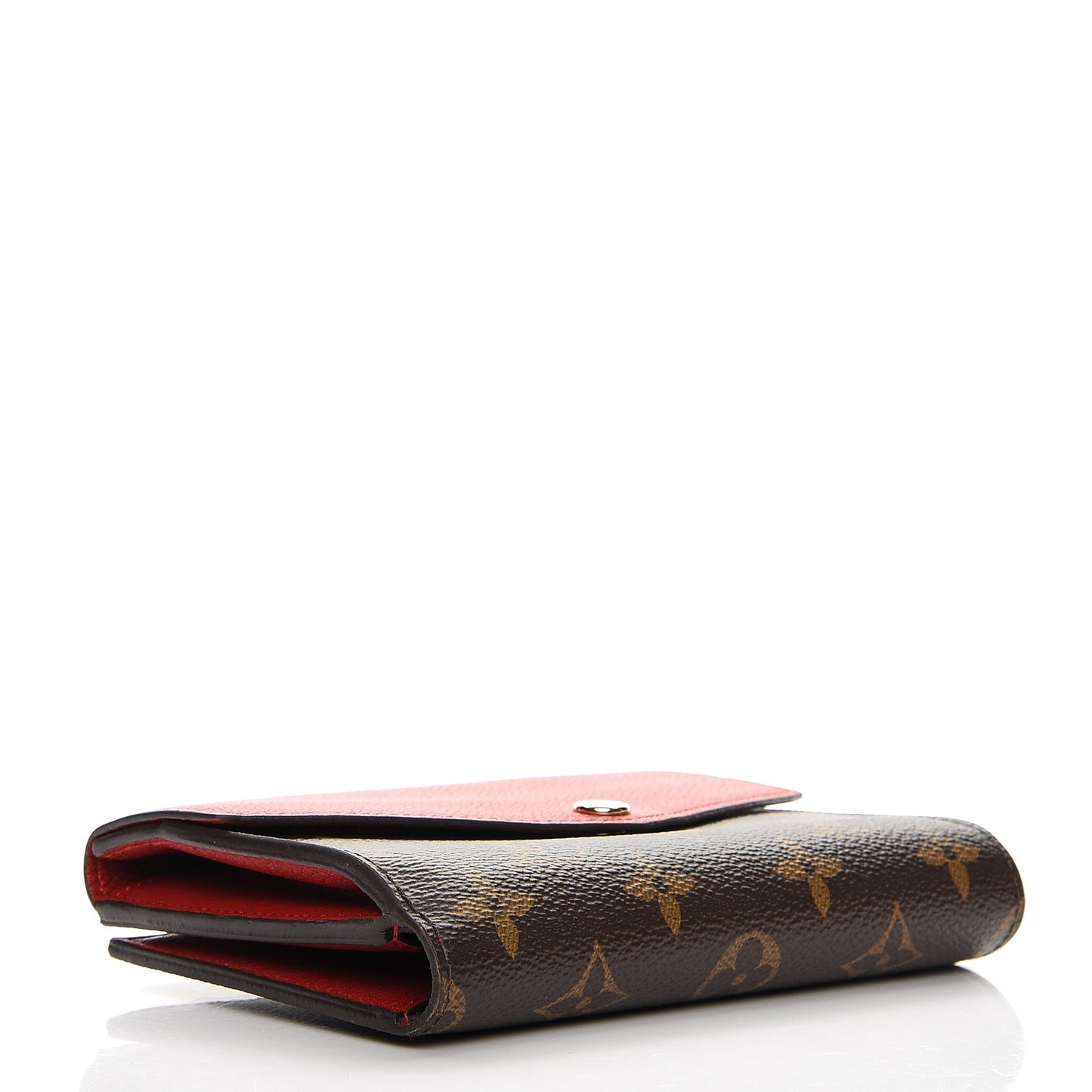 Monogram Pallas Compact Wallet Cherry