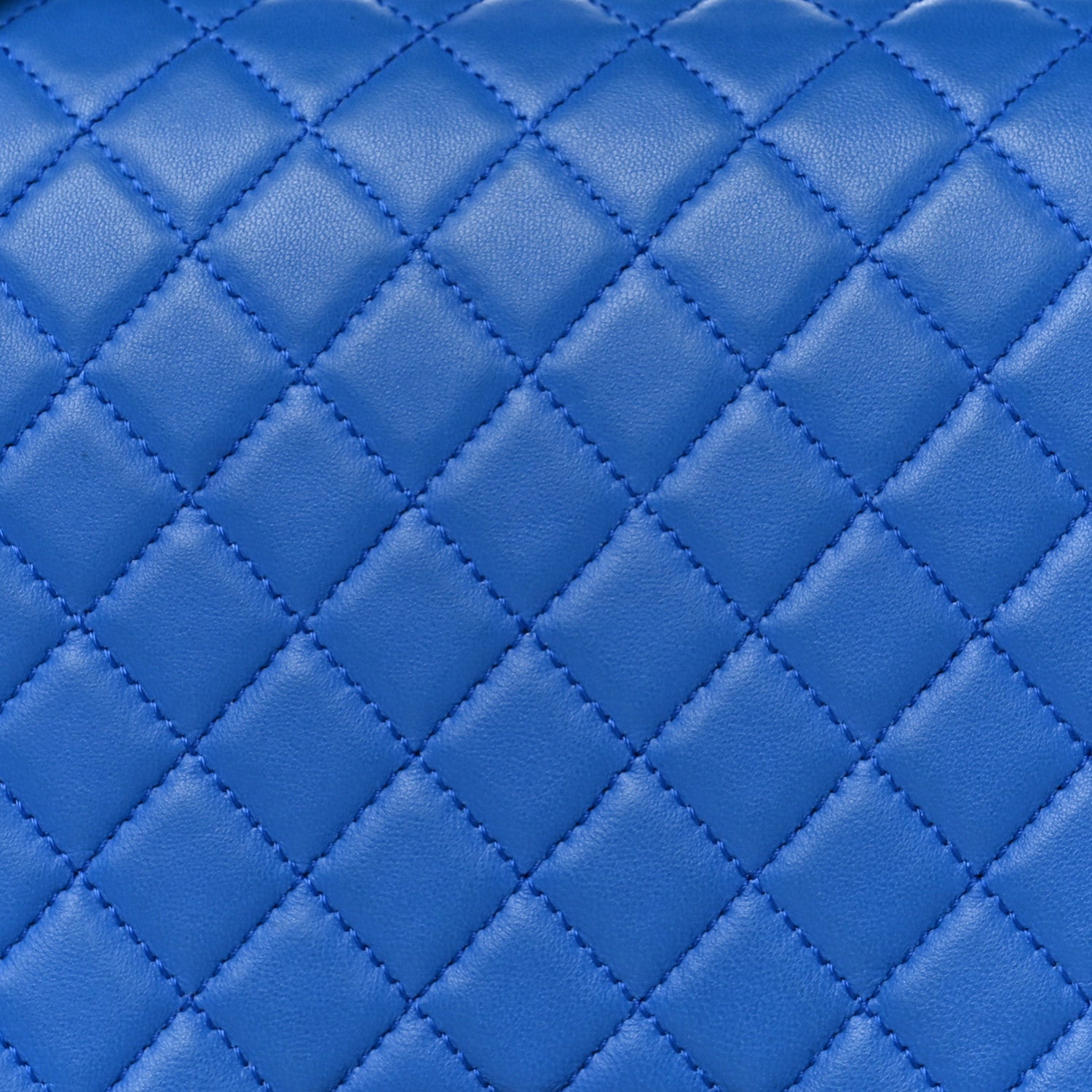 Chanel Lambskin Quilted New Medium Boy Flap Blue 15 of 15