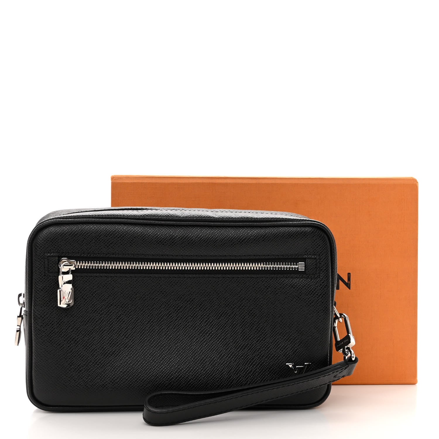 Louis Vuitton Taiga Pochette Kasai Black 10 of 10