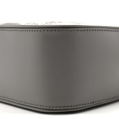 Gucci Calfskin GG Matelasse Shoulder Bag Dusty Grey Natural 10 of 11