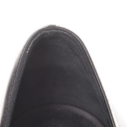 Saint Laurent Calfskin Vitello Vernice Tribtoo 105 Pumps 37.5 Black 12 of 14