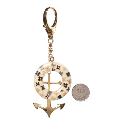 Louis Vuitton Marina Key Holder Bag Charm Azur 2 of 2