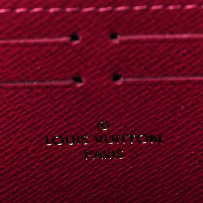 Louis Vuitton Monogram Clemence Wallet Fuchsia 5 of 8