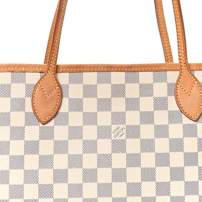 Louis Vuitton Damier Azur Neverfull MM 8 of 10