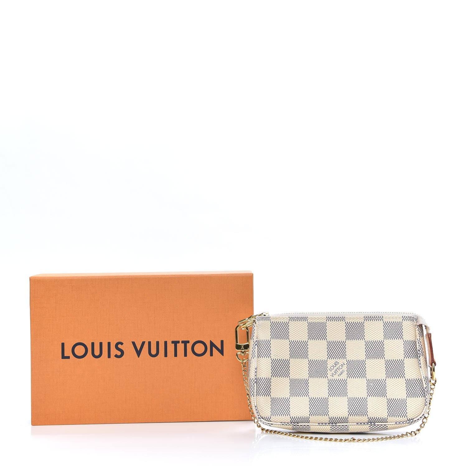 Louis Vuitton Damier Azur Mini Pochette Accessories 9 of 9