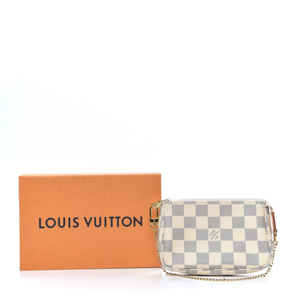 Louis Vuitton Damier Azur Mini Pochette Accessories 9 of 9
