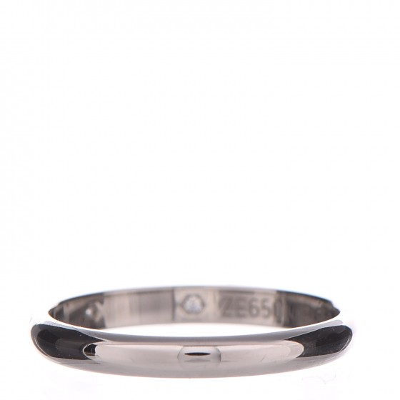 Platinum Diamond 2.6mm 1895 Wedding Band Ring 54, 6.75