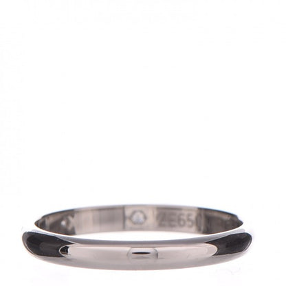 Cartier Platinum Diamond 2.6mm 1895 Wedding Band Ring 54, 6.75 3 of 5
