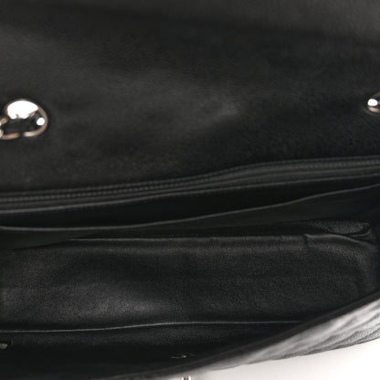 Chanel Caviar Quilted Jumbo Single Flap Black 6 of 12