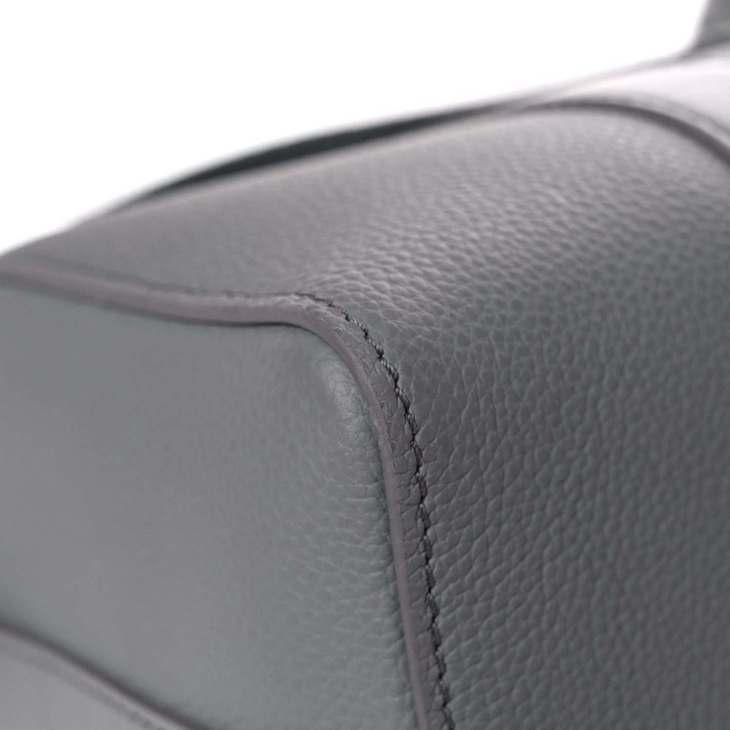 Louis Vuitton Grained Calfskin Aerogram City Keepall Gris 9 of 14