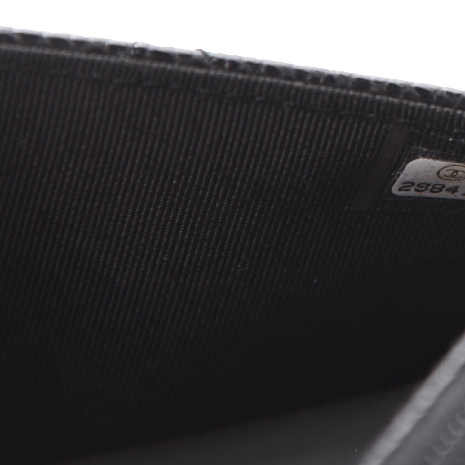 Chanel Caviar Quilted Wallet On Chain WOC Black 10 of 12