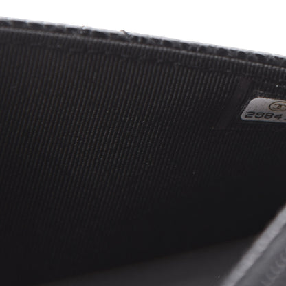 Chanel Caviar Quilted Wallet On Chain WOC Black 10 of 12