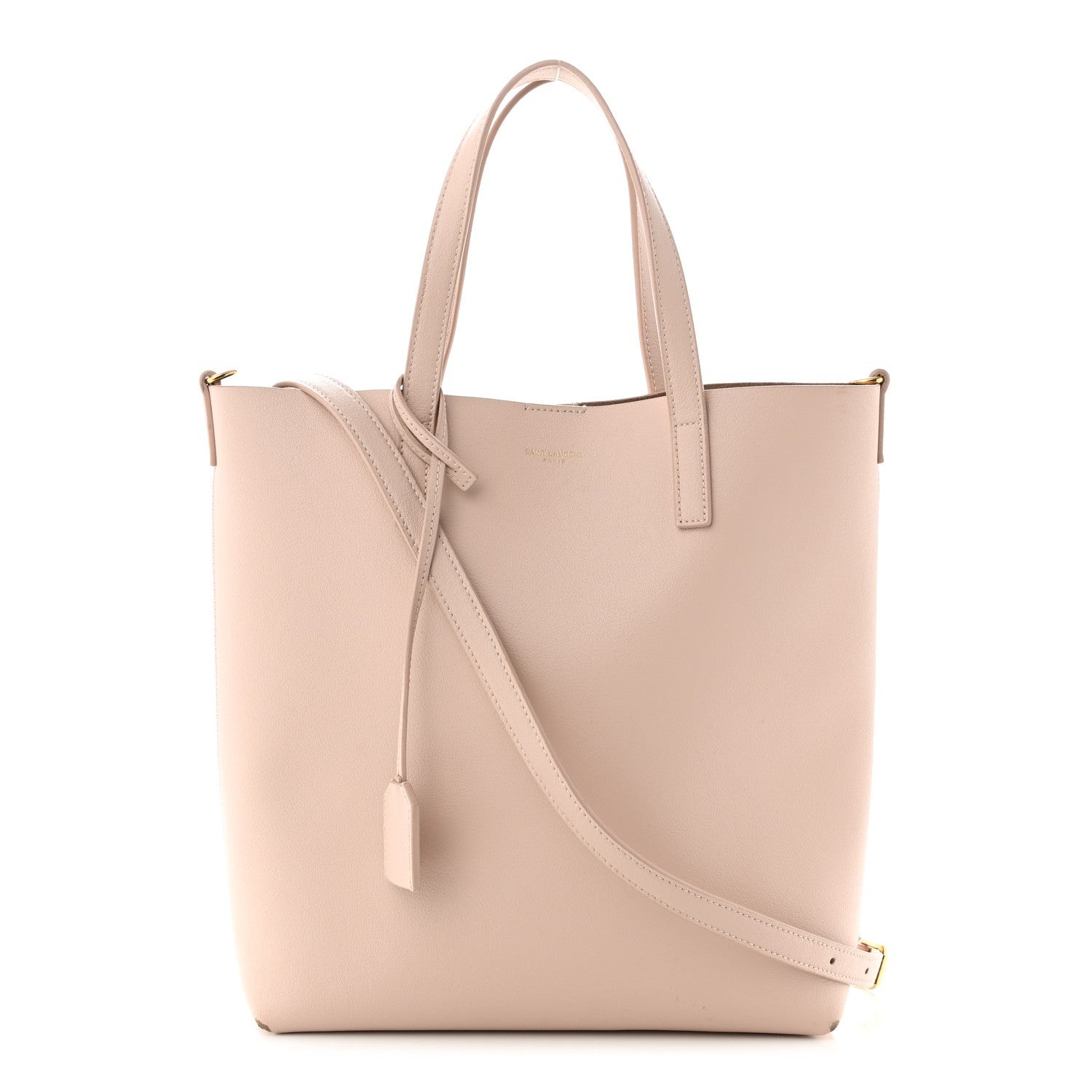 Saint Laurent Calfskin Toy Shopping Tote Nude Powder 1 of 13