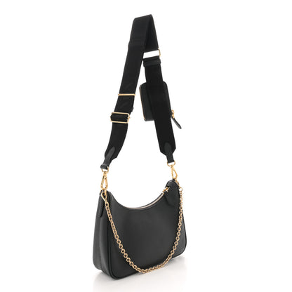 Prada Saffiano Lux Re-Edition 2005 Shoulder Bag Black 3 of 10