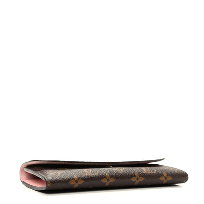 Louis Vuitton Monogram Emilie Wallet Rose Ballerine 4 of 10
