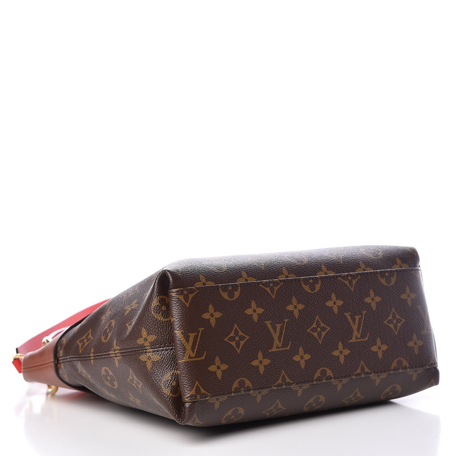 Louis Vuitton Monogram Tuileries Besace Caramel Rouge 4 of 11
