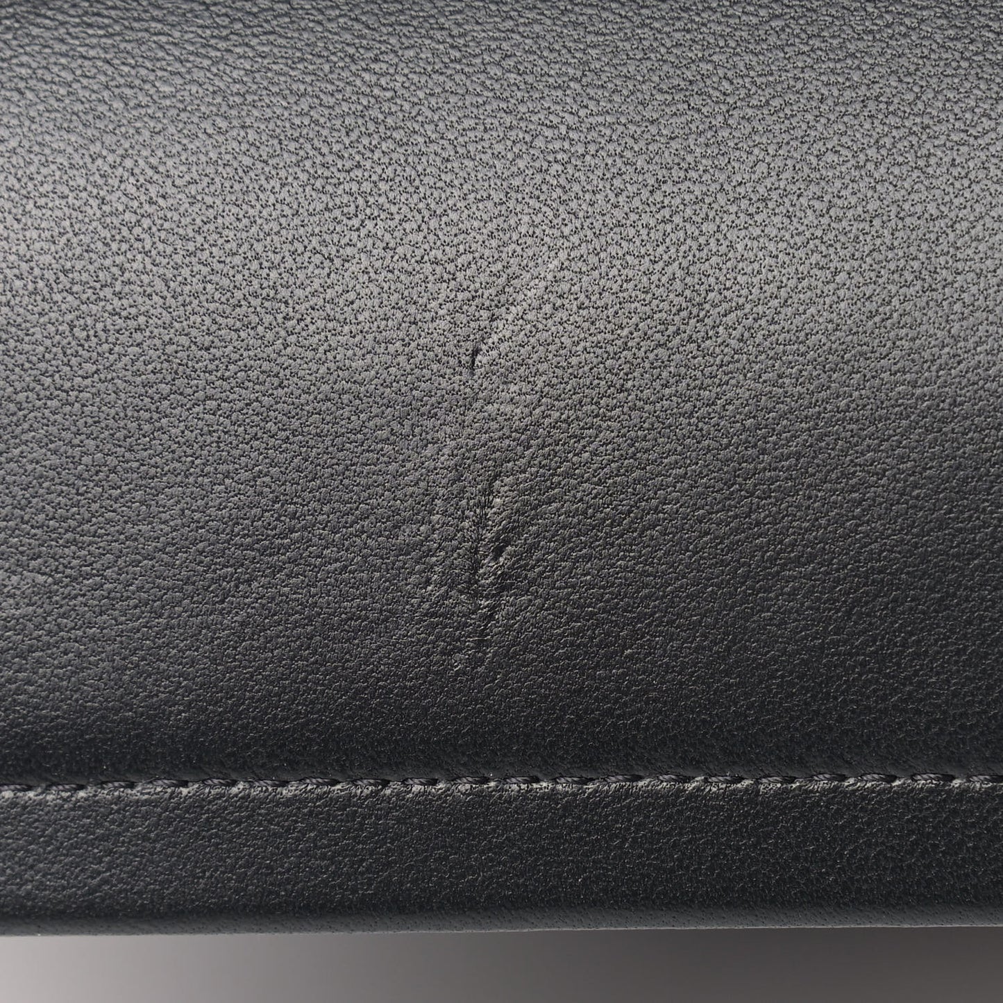 Lambskin Quilted Small Double Flap Black